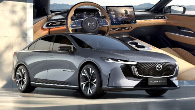 Mazda ez-6 Tampil di Markas Changan, Bukti Kolaborasi Global di Era Mobil Listrik