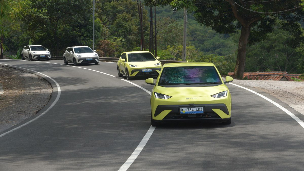 Mobil Listrik Paling Laris di Indonesia 2025, BYD Kuasai Puncak Penjualan
