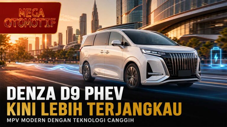 Denza Hadirkan D9 PHEV Versi Lebih Terjangkau dengan Teknologi Modern