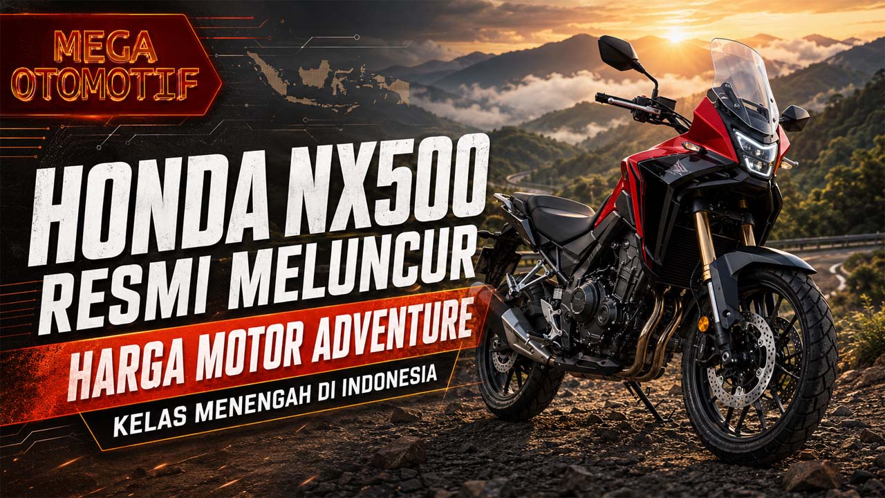 Honda NX500 Resmi Meluncur, Simak Daftar Harga Motor Adventure Kelas Menengah di Indonesia