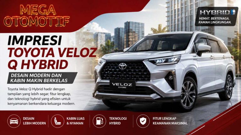 Impresi Toyota Veloz Q Hybrid, Desain Modern dan Kabin Makin Berkelas