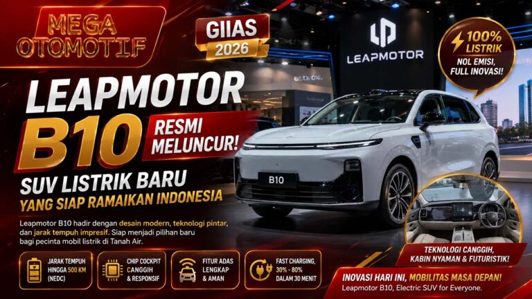 Leapmotor B10 Resmi Meluncur di GIIAS 2026, SUV Listrik Baru yang Siap Ramaikan Indonesia