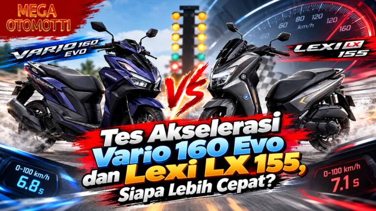 Tes Akselerasi Vario 160 Evo dan Lexi LX 155, Siapa Lebih Cepat?