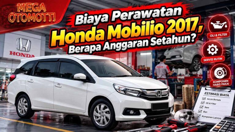 Biaya Perawatan Honda Mobilio 2017, Berapa Anggaran Setahun?