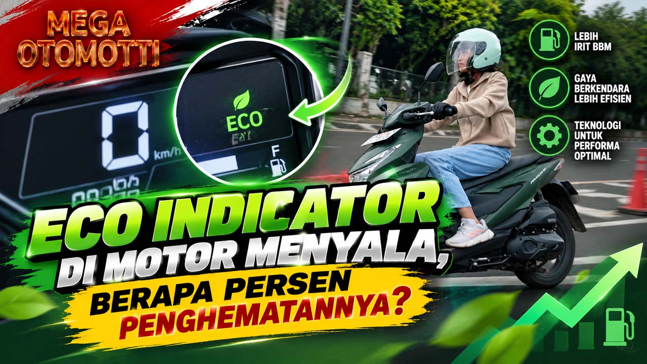 Eco Indicator Menyala, Seberapa Besar Penghematan BBM Motor Anda?